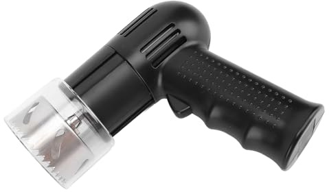 Fabater Perforateur électrique Automatique pour Noix de Coco, en Acier Inoxydable 304, Manipulation Sûre pour L'ouverture de la Noix de Coco (BLACK)