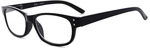 Eyekepper Federscharniere Vintage Lesebrille Leser Schwarz +0.75