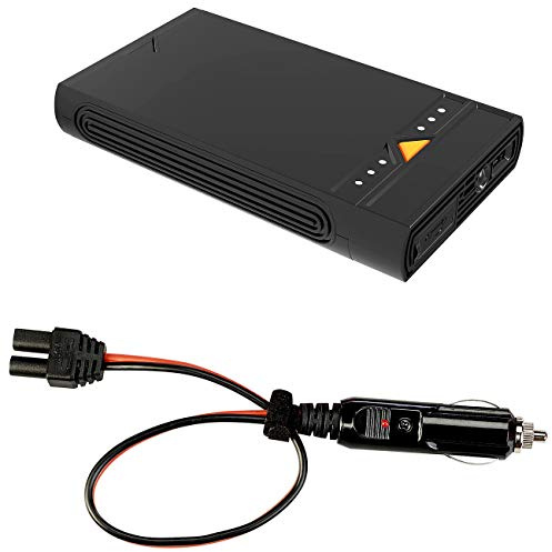 revolt Batterie Starthilfe: 3in1-Kfz-Starthilfe und USB-Powerbank mit LED-Leuchte, 15.300 mAh (Autobatterie, Autostarthilfe mit Powerbank, Golf)