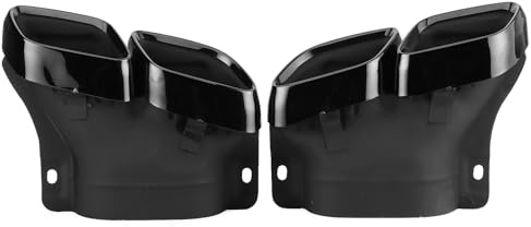 Quad Endrohre - C63 W205 C205 A205 2015-2018 304 Edelstahl Komplettset passgenau für Facelift Modelle sportliches Design optimale Abgasführung langlebige Edelstahlkonstruktion