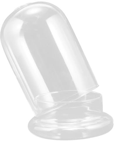 OFFSCH Glas-moosflasche Einzigartige Vitrine Für Miniaturgärten Rosenkugeln Und Bastelkreationen