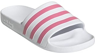 adidas Aqua Adilette Badelatschen Slides (white rose, EU Schuhgrößensystem, Erwachsene, Numerisch, M, 39)