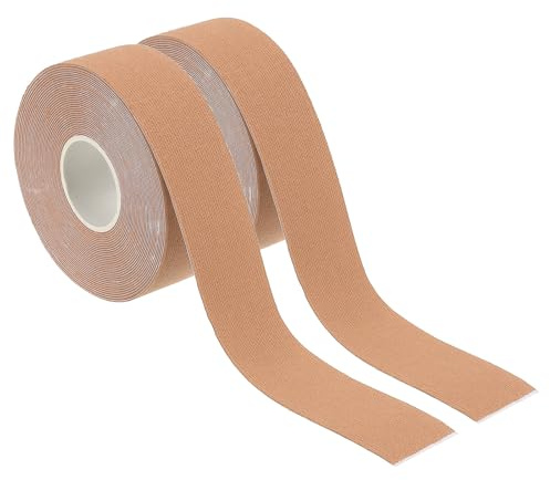 PATIKIL 32,8ft x 1 Zoll Aerial Hoop Tape Sporttape Klebeband Rutschfeste Griffband Yoga Rig Sport Tape Für Wickelübungen Gymnastik Hautfarbe