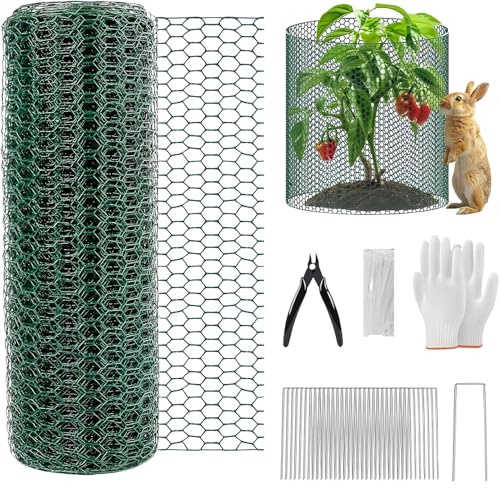 Dewireaey Protection,Protection Jardin pour - Enclos Jardin Robuste Résistant Aux Intempéries pour Fraisiers Légumes Arbres Fruitiers