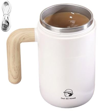 Con Agitazione Automatica | Da Caffè Intelligente Con Agitazione Automatica, Portatile E Magnetica | Bicchiere Mixer Per Casa Ufficio E Viaggio | Per Caffè Tè Con Latte Cioccolato Caldo E