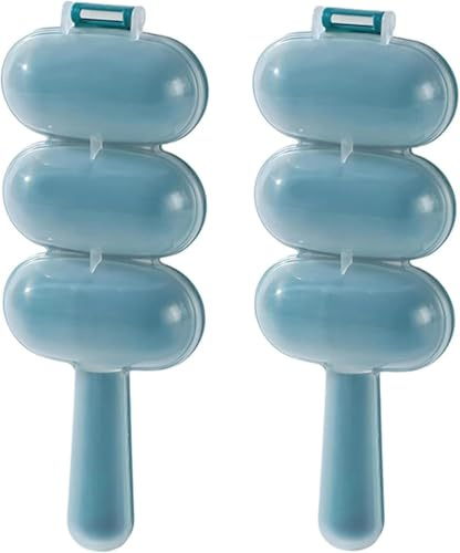 Blue Rice Ball Maker - Shake & Mold Rice Balls, Sushi Plates & DIY Kit