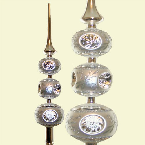 Christbaumspitze Esprit-Trio (Silber)