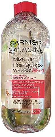 Garnier Mizellen Reinigungswasser trockene empfindliche Haut, 400ml