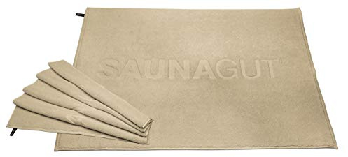 SAUNAGUT Wedeltuch WM-Master 70/100 cm (Elfenbein)