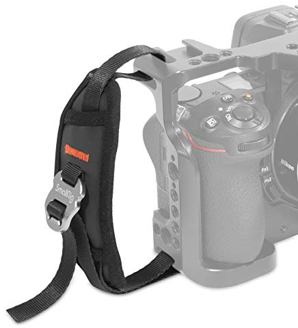 SMALLRIG Kamera Handschlaufe 12MM Breite Kompatibel mit Kamera Cage und Externem Seitengriff - PAC2456B
