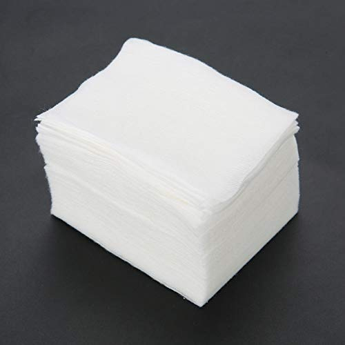 Snufeve6 1000 Stück Wattepads, Natürliches Vlies, Rechteckig, Make-up-Entferner Wattepads, Sanft und effizient für verschiedene Anwendungen, steril für medizinische Zwecke