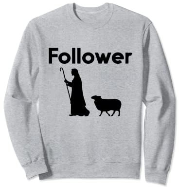 Disciples de Jésus-Christ parabole de la brebis perdue Sweatshirt