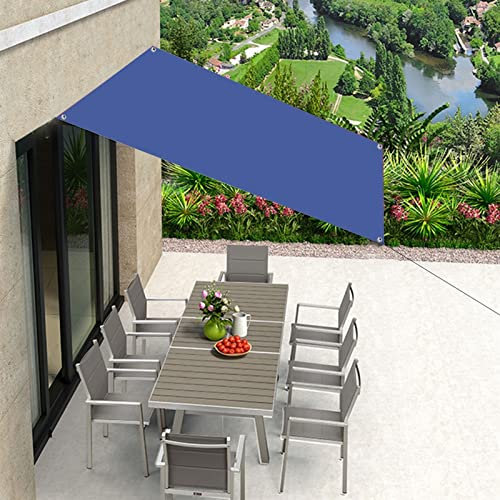 BPILOT Tenda Parasole Vela Ombreggiante Impermeabile, Bordo Dritto Tenda da Sole Telo Blocco UV for Giardino Posto Auto Coperto All'aperto Terrazza 420d Poliestere,65 Taglie (Color : Red, Size : 0.9