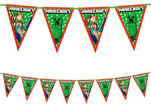 Minecraft Paper Triangle Flag Banner