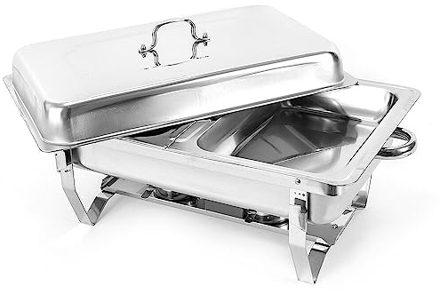 Chafing Dish, 7,5 l, scaldavivande pieghevole, contenitore termico