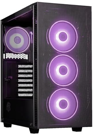 ONE GAMING Gaming PC AR033 - RX 7600 - AMD Ryzen 5 5500-512 GB NVMe - 16GB RAM - Windows 11