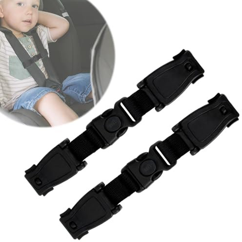 Protector de hebilla para asiento infantil, 2 cinturón de seguridad para asiento infantil, asiento de coche, cinturón de seguridad para niños para sillas de coche