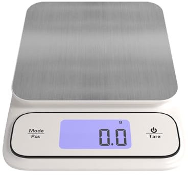 Bilancia da cucina digitale con ricarica USB, 10 kg, 1 g, bilancia da cucina elettrica, bilancia digitale USB