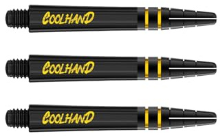 RED DRAGON Luke Humphries Coolhand Nitrotech Dart Schäfte - 1 Satz pro Packung (3 Dartschäfte insgesamt) - Professionelles Dartzubehör