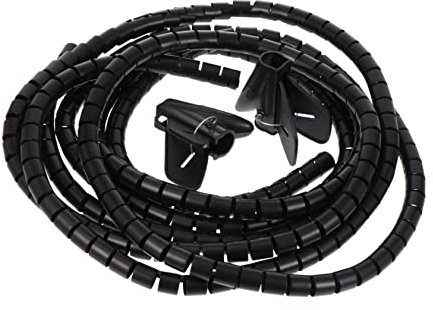 Gadpiparty 2pcs Cable Tube Organizer Cuttable Wire Sleeve for Efficient Cord Management for Power and Network Cables for Use
