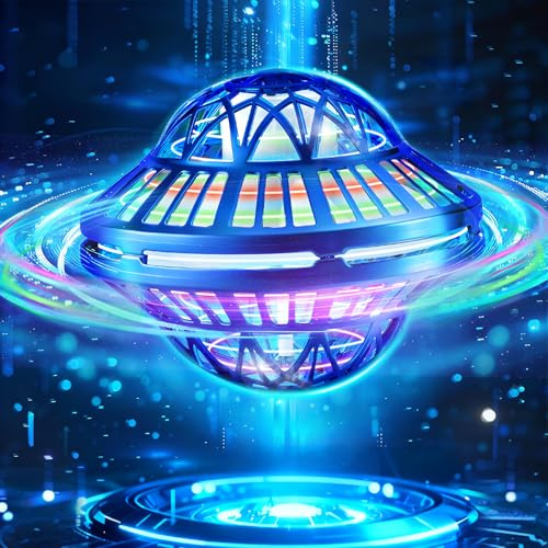 Lovchil Fliegender Ball, 2025 Magisches 360° Fliegender Ball Für Kinder Langlebiges Flying Balls Drohne Mit LED Einfache Steuerung Hover Balls Spielzeug Geschenke für 6-12 Jahre