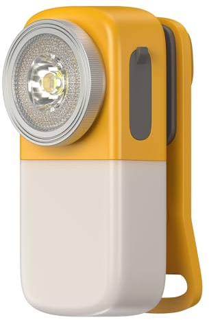 OOWOLF Mini Lampe de Poche LED Rechargeable avec Clip, 7 Modes, Aimant Intégré et Indicateur de Batterie 3 Niveaux – Lampe Torche Compacte EDC pour Camping, Randonnée, Urgence et Course Nocturne