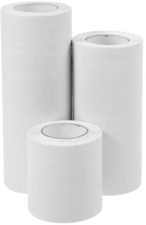 VILLFUL 3 Rolls Flexible PVC Skirting Board Sticker Self-Adhesive Wall Molding Trim for Bedroom Living Corridor Wear-Resistant Wall Edging Baseboard Cover Easy Peel and Stick Installation