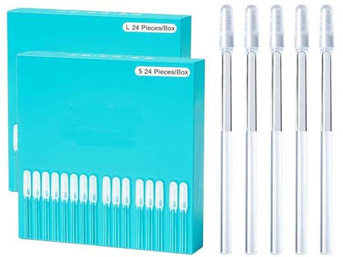 Öronvaxrengöring – 0,19 Öronrengöring | PET Resin Cleaner – Återanvändbar, Tvättbar Öronvaxborttagningsverktyg Med Klibbig Spets För Skräprengöring Postswim Shower Hygiene Resor St.-set