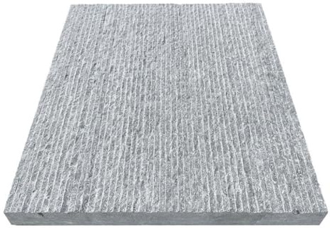 Yunmeryker Losas de piedra para jardín, baldosa exterior de piedra cincelada a mano, suelo antideslizante para caminos y senderos, 600 mm