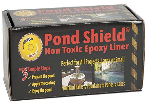 Pond Armor SKU-SKYBLUE-QT-R Non-Toxic Pond Shield Epoxy Paint, 1.5-Quart, Sky Blue