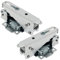 Spares2go Bisagras de puerta para frigorífico congelador integrado Indesit (par)