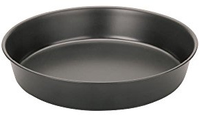 Ibili 824426 Moka Form mit hohem Rand, antihaftbeschichtet, 26 cm, Stahl