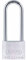 ABUS Padlock Titalium 64TI/40HB63 gl.-6412 - keyed Alike and with high Shackle - Basement Lock with Lock Body Made of Special Aluminium - ABUS Security Level 5
