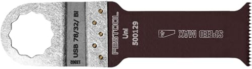 Festool Universal-Sägeblatt USB 78/32/Bi – Multitool, 5 Stück | Bi-Metall, 78 x 32 mm, für Holz, Metall, Kunststoff, GFK, Gipskarton – ideal für Tauchschnitte