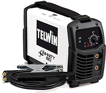 TELWIN - Soldador Inverter Profesional TE-816081 MMA - 10-160 A - Diseño Ultra Compacto - Para Diversos Materiales - Accesorios y Caja Incluidos