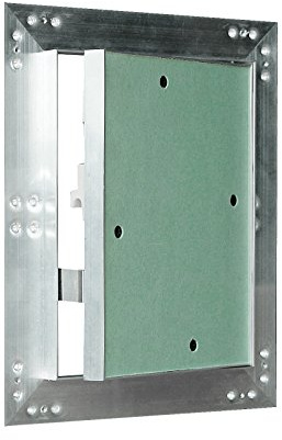 Trappe visite Cadres Aluminium 15x20cm 12,5mm Plaque en plâtre Panneau d’accès Alu Maintenance