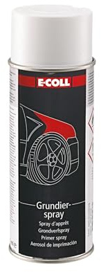 E-COLL Lot de 6 bombes de peinture en spray Blanc 400 ml