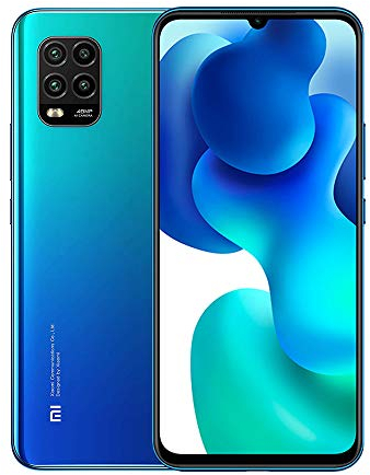 Xiaomi Mi 10 Lite 5G Smartphone - RAM 6GB ROM 128GB 6.57'' AMOLED 48MP Quad-caméra 4160mAh (Typical) NFC Bleu [Version Globale]