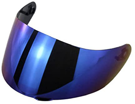 Shkalacar Visiere Casque,Visière de Casque de Protection Contre Le Vent Moto Ajustement Complet Compatible avec AGV K1 K3SV K5