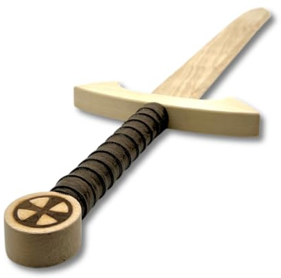 Jamso Design Templer Holzschwert Ritterschwert Templerritter Rollenspiel