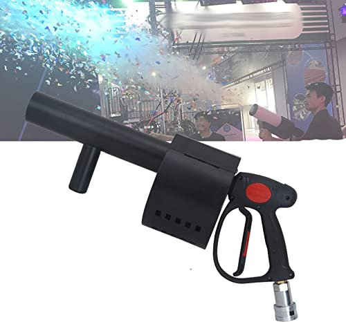 LEFEDA Machine à fumée portative avec Effets de lumières LED colorées, contrôle Manuel, Colonne d'air CO2, pour Mariage, Anniversaire, décorations de scène