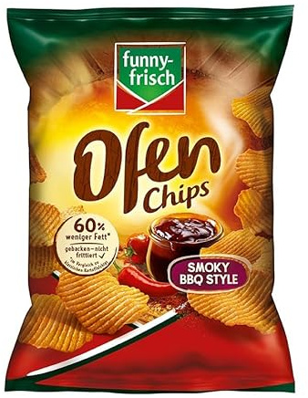 ff Ofen Chips Smoky BBQ Style 125g (sinlge)