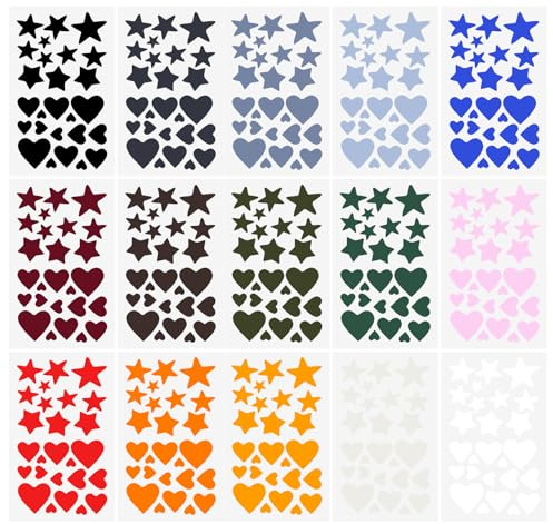 BEELUKY 15 Blatt Flicken Selbstklebend Stoff Nylon Flicken Selbstklebend Daunenjacke Flicken Reparaturset Verschiedene Größen und Formen Patch Wasserdicht für Jacken Zelte Daunenjacke Oberbekleidung