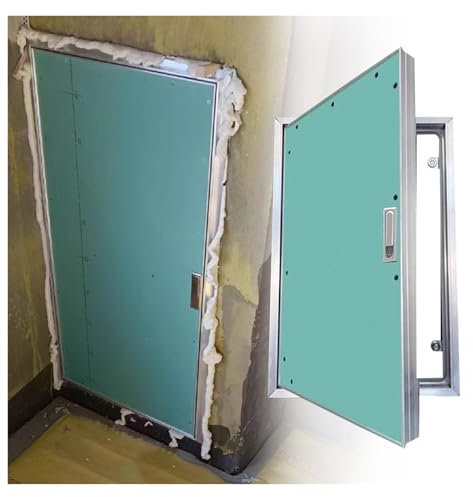 Botola Ispezione Coperture per vespai Porta di accesso esterna, Pannello di accesso per doccia con telaio in alluminio e cartongesso, Porte di ispezione per camera da letto/ Lavanderia/ Ufficio/ Risto