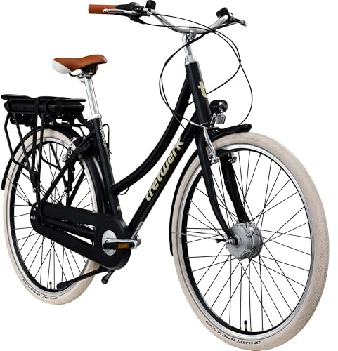 Tretwerk Aurora E Bike 28 Zoll Pedelec Retro Damen Citybike