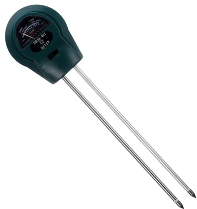 Gatuida Misuratore di Ph del Terreno Strumento per Analisi del Terreno Igrometro Misuratore di Umidità Luce e Ph per Giardino Interno e Piante in Vaso