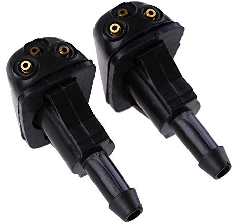 Bec D'Essuie-Glace 2 PCS auto Carre-brise de pare-brise de pare-brise d'essuie-glace vaporisateur de véhicule de véhicule de véhicule de véhicule de véhicule Buse D'Essuie-Glace
