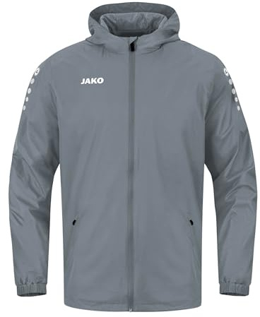JAKO Unisex Allwetterjacke Team 2.0, steingrau, S