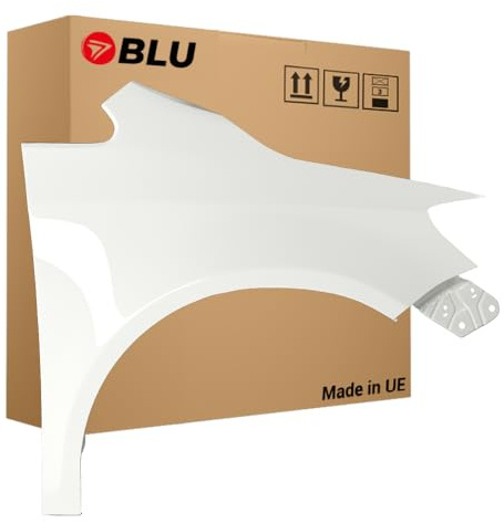 BLU Kotflügel Passend für Volkswagen Golf VI+ / Golf 6 PLUS LB9A Rechts Weiss | 2009-2013 | Vorderseite Vorne | Lackiert | Einbaufertig