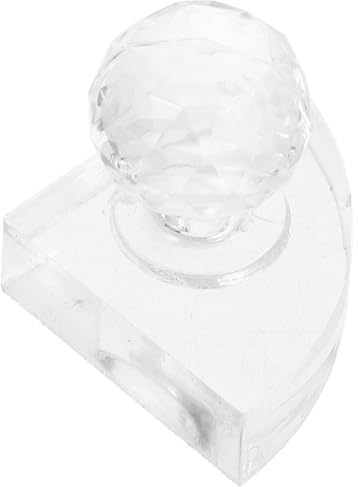 FOYTOKI Estampador de Sombras de Ojos Cristal para Maquillaje Versátil, Herramienta para Prensar Colorete y Cejas en Cosméticos